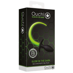Ouch! Glow Plug Queue de chien phosphorescente Glow Tail 8 x 3.2cm